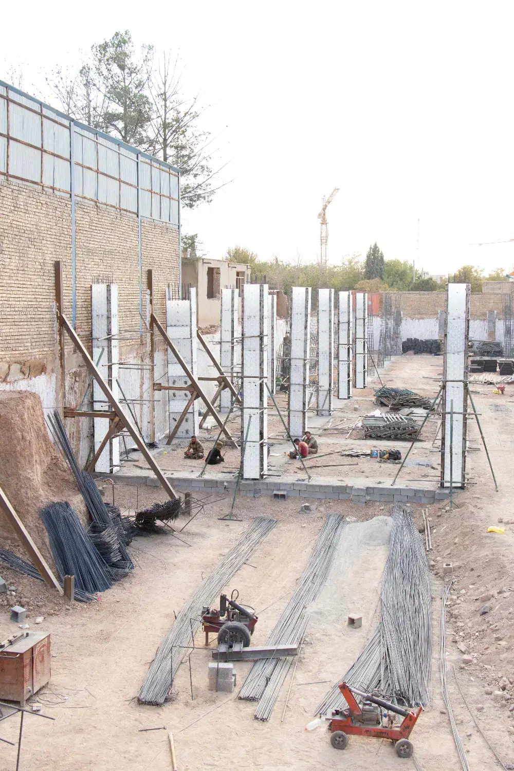 قالب ستون بتنی پلاستیکی|مصالح و تجهیزات ساختمان|نور, |دیوار