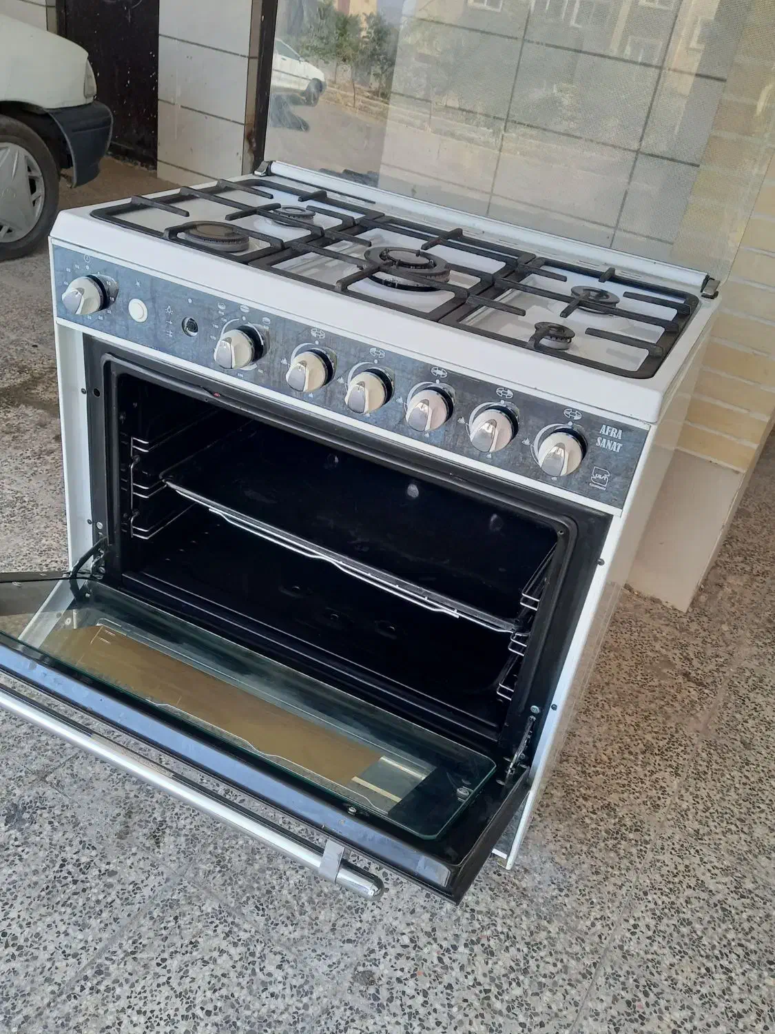 اجاق گاز فردار افرا صنعت|اجاق گاز و لوازم برقی پخت‌وپز|مبارکه, |دیوار