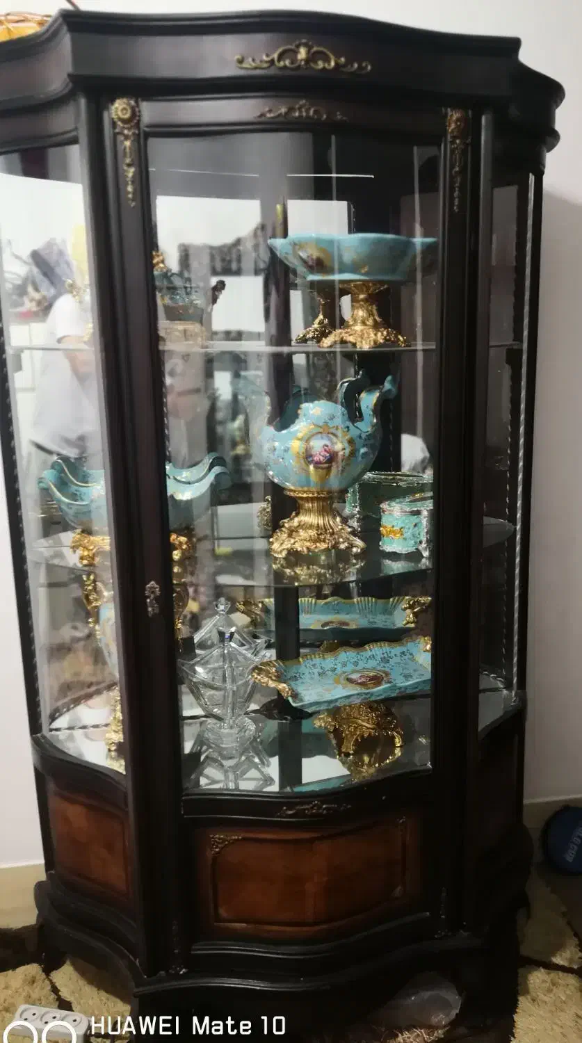 ویترین و بوفه چوبی شیک|بوفه، ویترین، کنسول|شیراز, گویم|دیوار