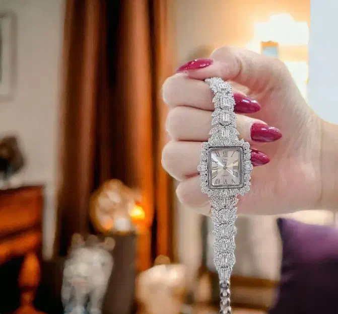 ساعت زنانه نقره مجلسی شیک مدل J-H.6ست نقره مدل طلا|بدلیجات|تبریز, |دیوار