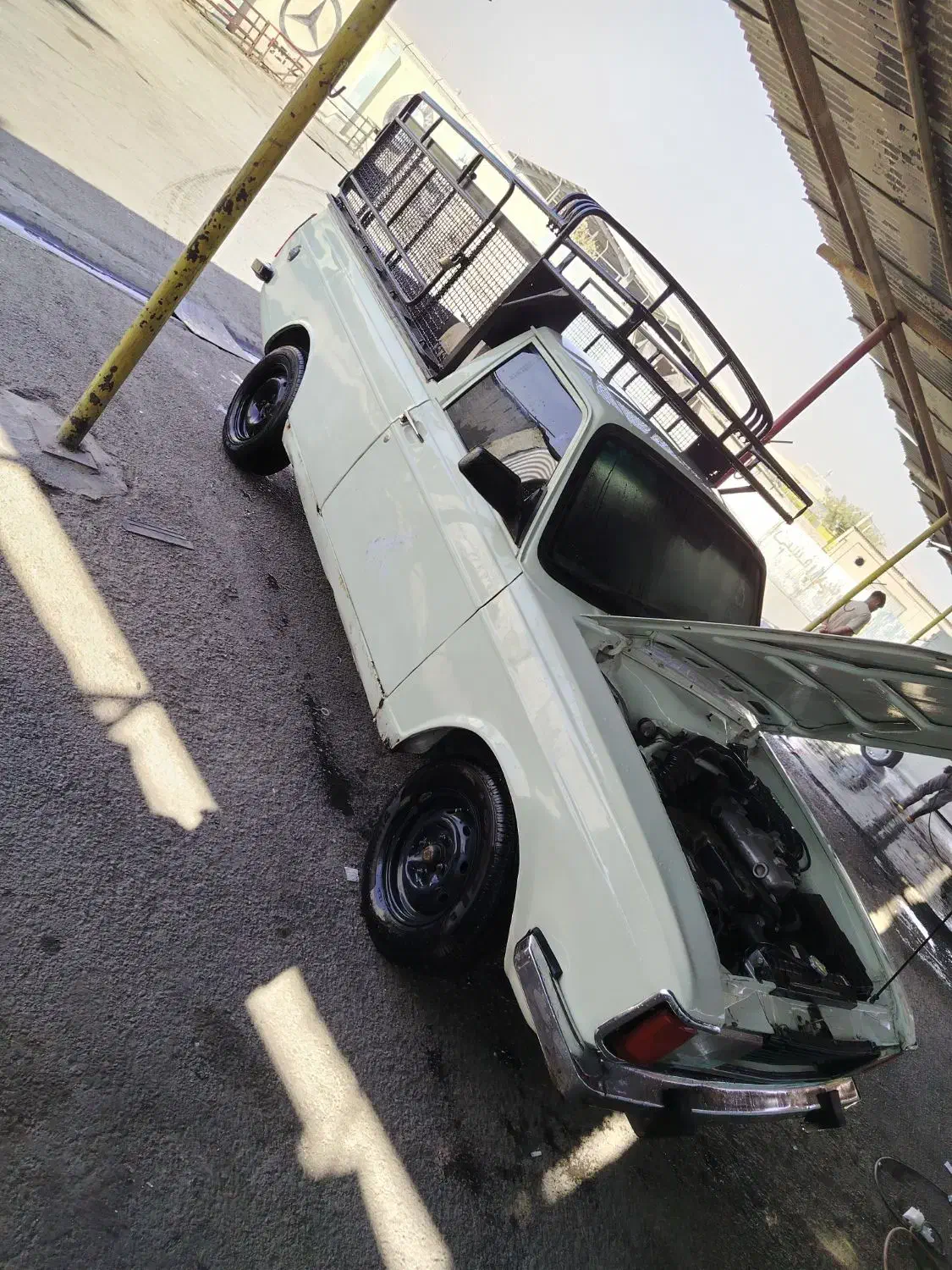 پیکان وانت دوگانه سی ان جی|خودرو سواری و وانت|شیراز, کوشک میدان|دیوار