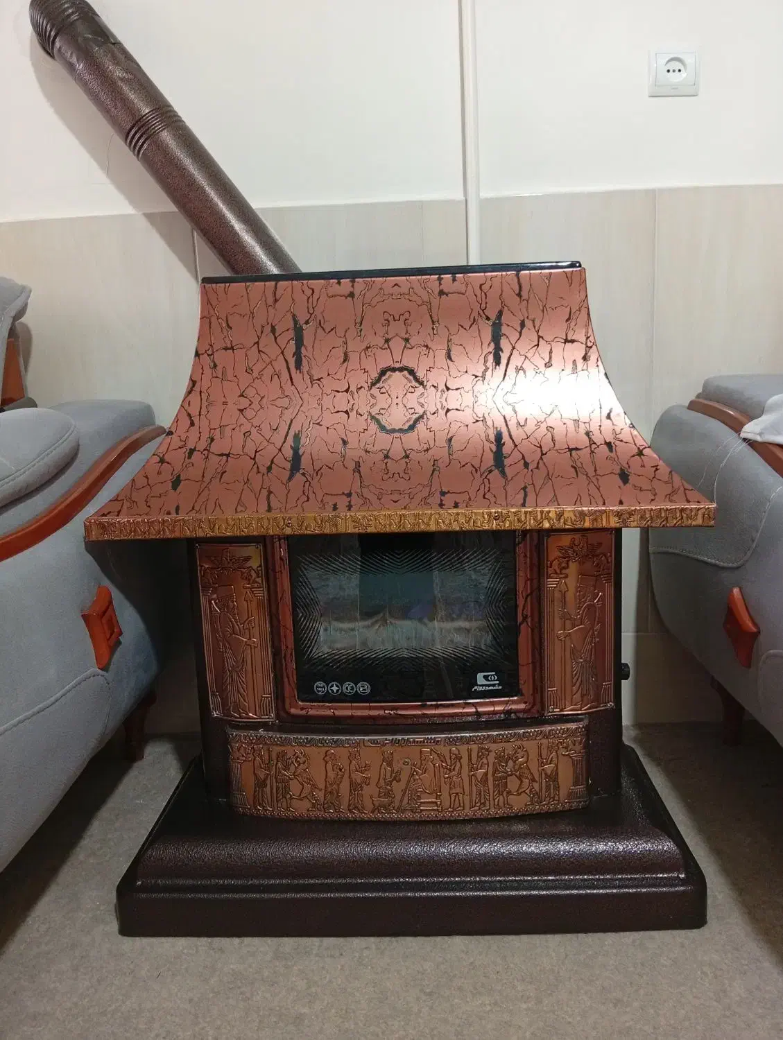 یک عدد بخاری گازی مشهد دوام تمیز و سالم|بخاری، هیتر، شومینه|مشهد, انقلاب|دیوار