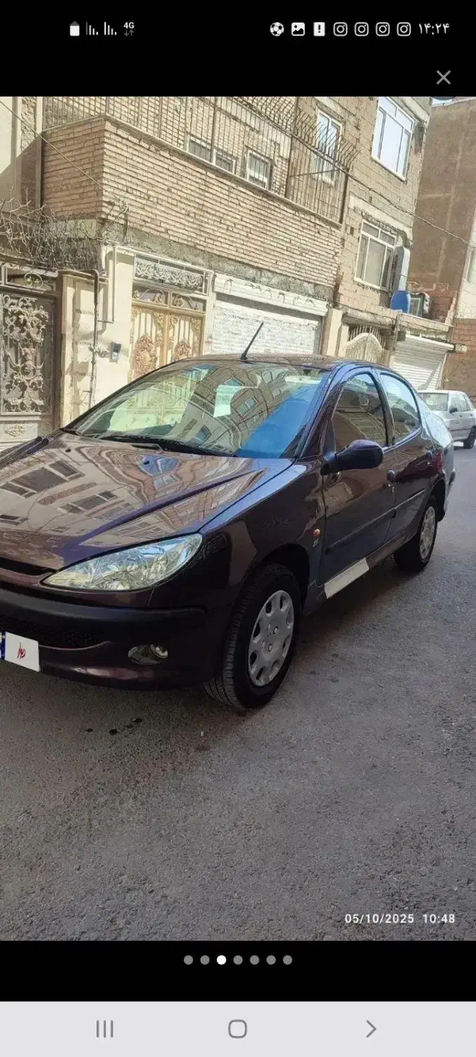 206 sd v8 مدل۹۰|خودرو سواری و وانت|کرج, ساسانی (قلمستان)|دیوار