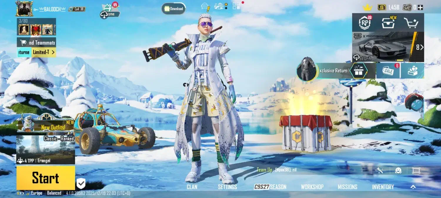 اکانت پابجی لول 69|کنسول، بازی ویدئویی و آنلاین|ایرانشهر, |دیوار