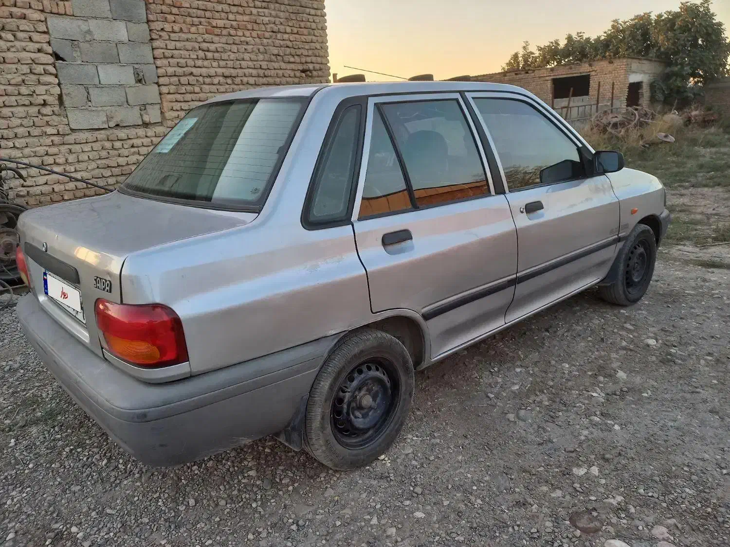 پراید مدل ۸۷ یک لکه رنگ|خودرو سواری و وانت|گنبد کاووس, |دیوار