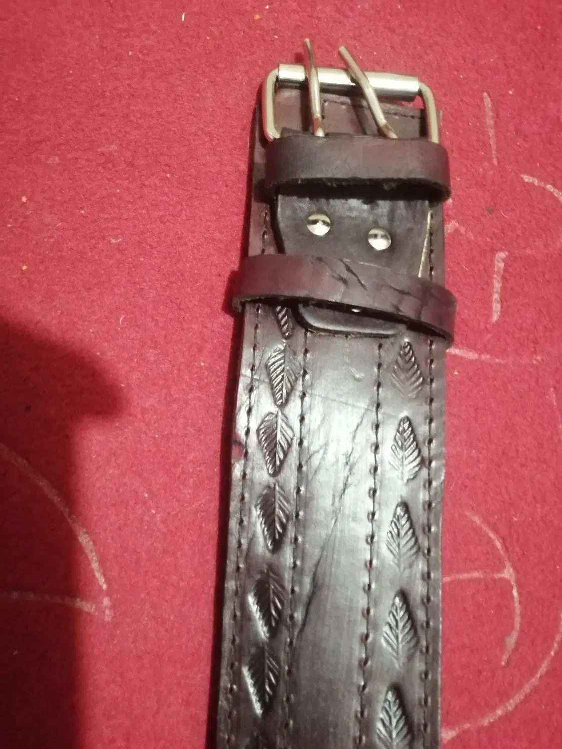 کمر بند چرم اصل  گاو میشی|کیف، کفش، کمربند|محمدشهر, ولدآباد بزرگ|دیوار