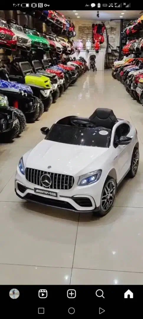 موتور شارژی رنگبندی متنوع|اسباب‌بازی بچه|شیراز, دروازه اصفهان|دیوار