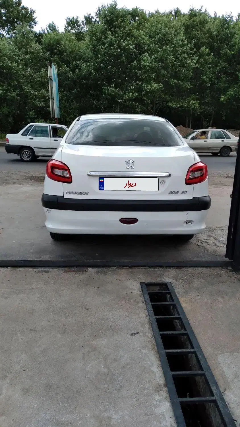 206 SD V8|خودرو سواری و وانت|رشت, پیرکلاچای|دیوار