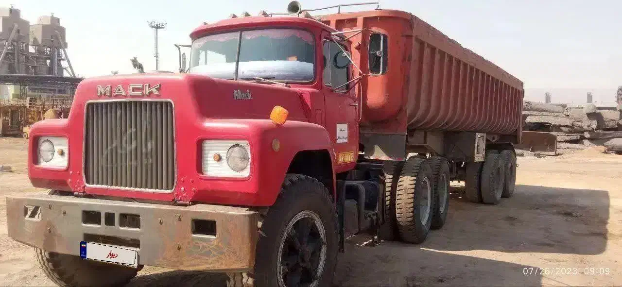 ماک مدل۷۵  بیست دنده تک کابین خارجی|خودرو سنگین|اصفهان, خانه اصفهان|دیوار