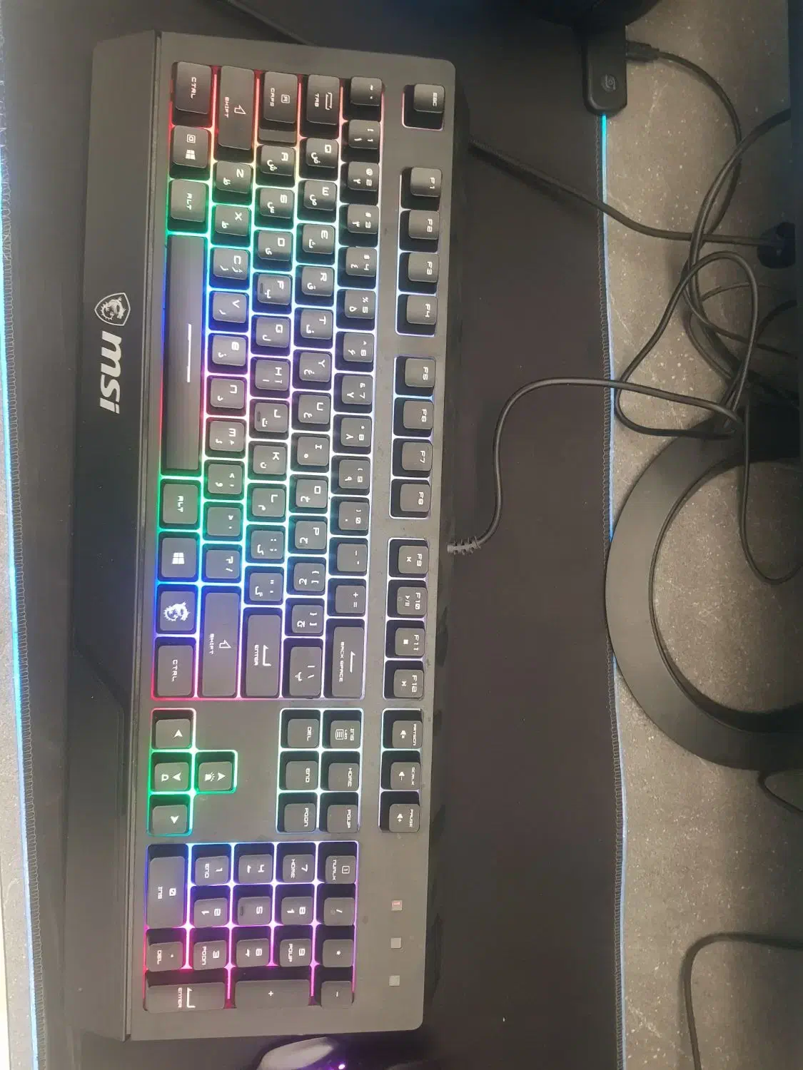 کیبورد گیمینگMSI GK20|قطعات و لوازم جانبی رایانه|شهرکرد, |دیوار