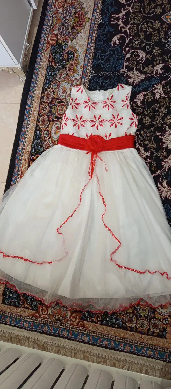 لباس عروس دخترانه|لباس|پرند, فاز ۵|دیوار
