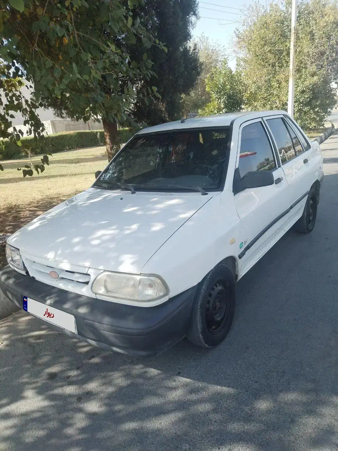 پراید خانگی مدل 93 دوگانه سوز شرکتی بدون رنگ|خودرو سواری و وانت|قیروکارزین, |دیوار