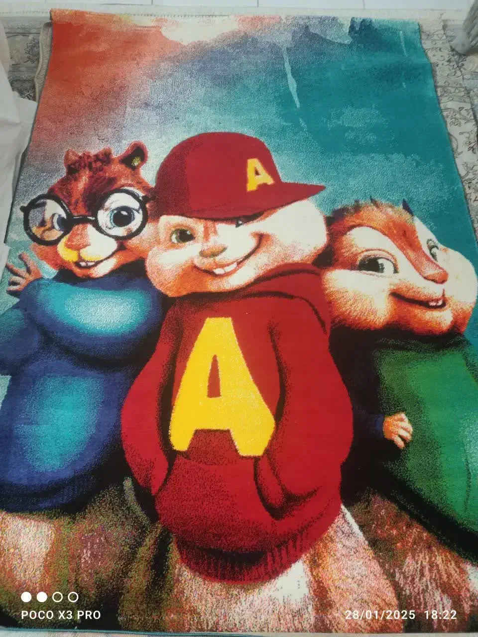 فرش عروسکی 4متری|فرش|اصفهان, کساره|دیوار