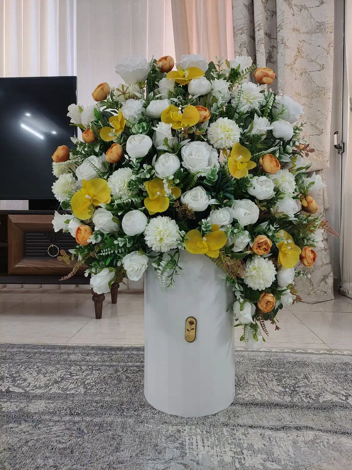 سبد گل نو|گل مصنوعی|مشهد, شهرک لشکر (شهرک غرب)|دیوار