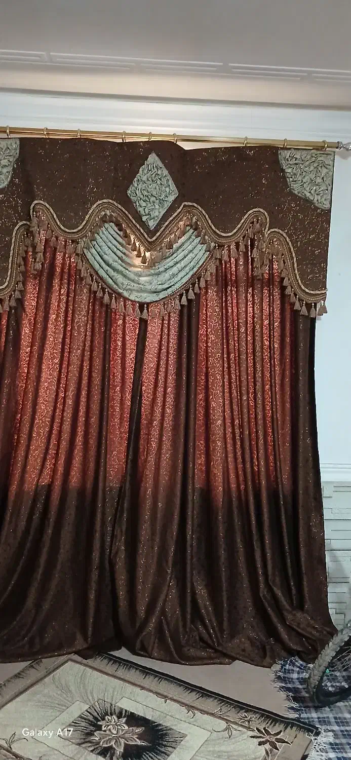 پرده قهوه ایی|پرده، رانر، رومیزی|خرمشهر, |دیوار