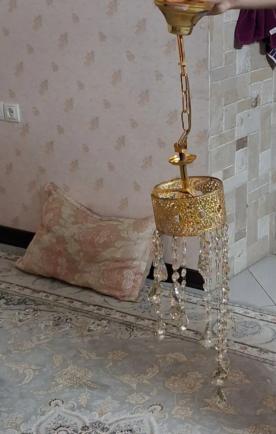 لوستر ۲ عدد|لوستر و چراغ آویز|پاکدشت, پاکدشت (مامازند)|دیوار