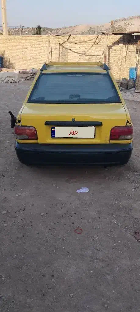 تاکسی پراید دوگانه سوزمدل 87|خودرو سواری و وانت|خرمآباد, |دیوار