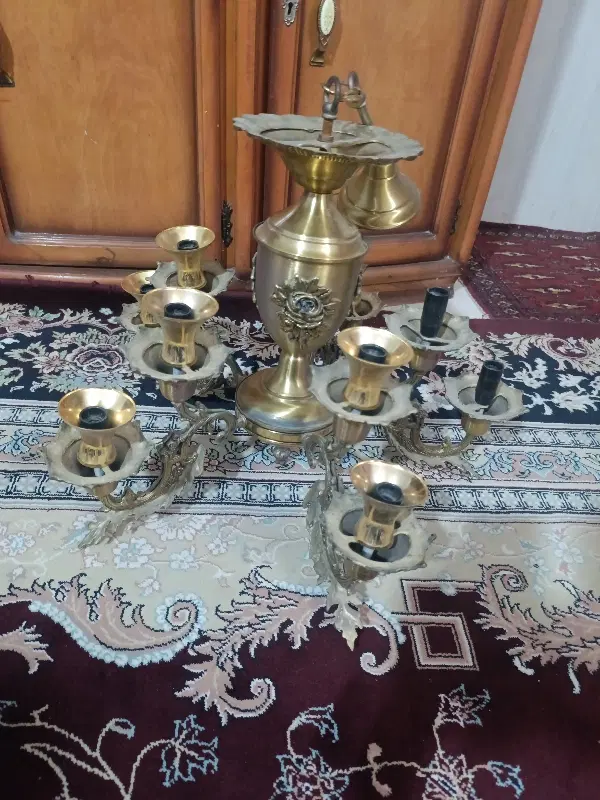 لوستر|لوستر و چراغ آویز|یزد, |دیوار