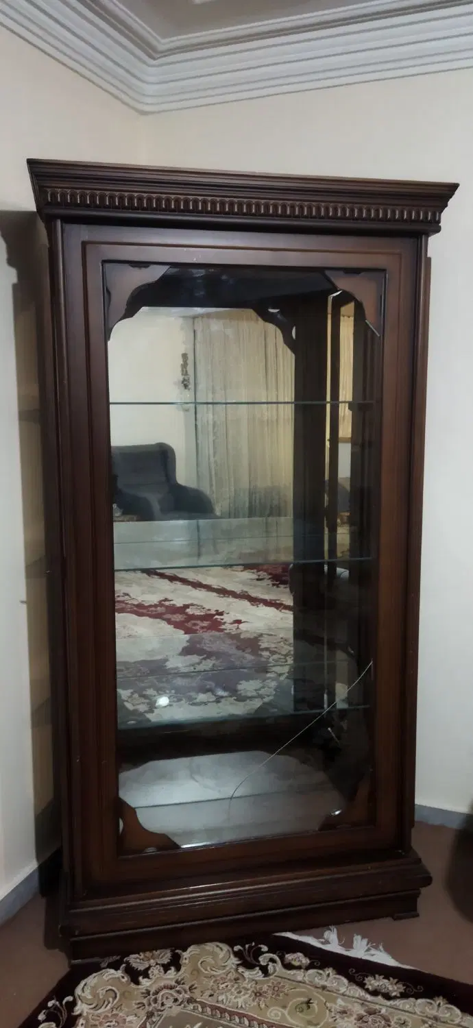 بوفه چوبی|بوفه، ویترین، کنسول|کرج, حسین‌آباد|دیوار