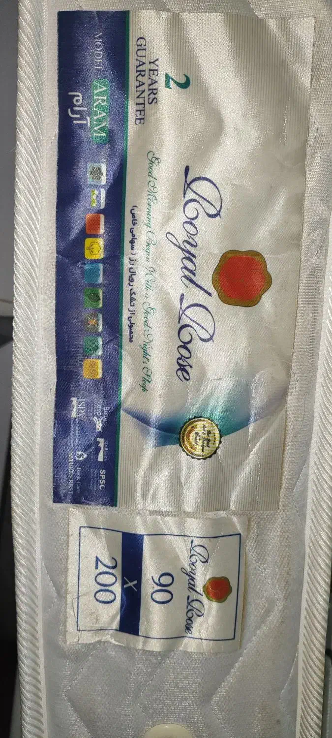 تشک خوشخواب ۹۰×۲۰۰|تشک تختخواب|بندر ماهشهر, |دیوار