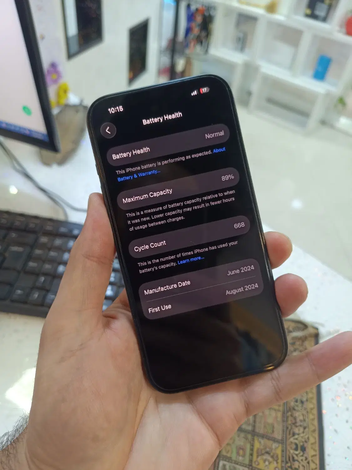 iPhone 15 128GB|موبایل|ساری, |دیوار