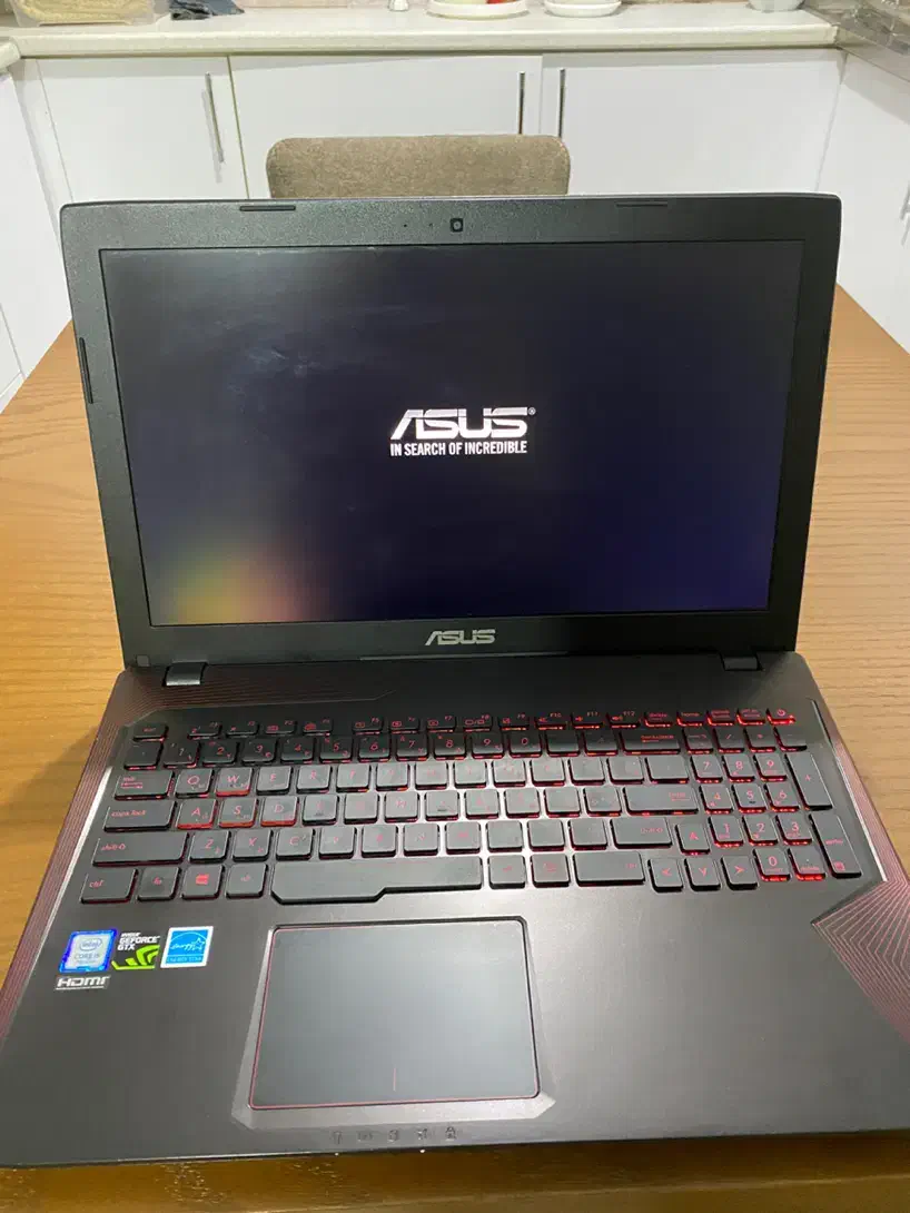 لپتاپ گیمینگ ایسوس fx553|رایانه همراه|کرج, مصباح|دیوار