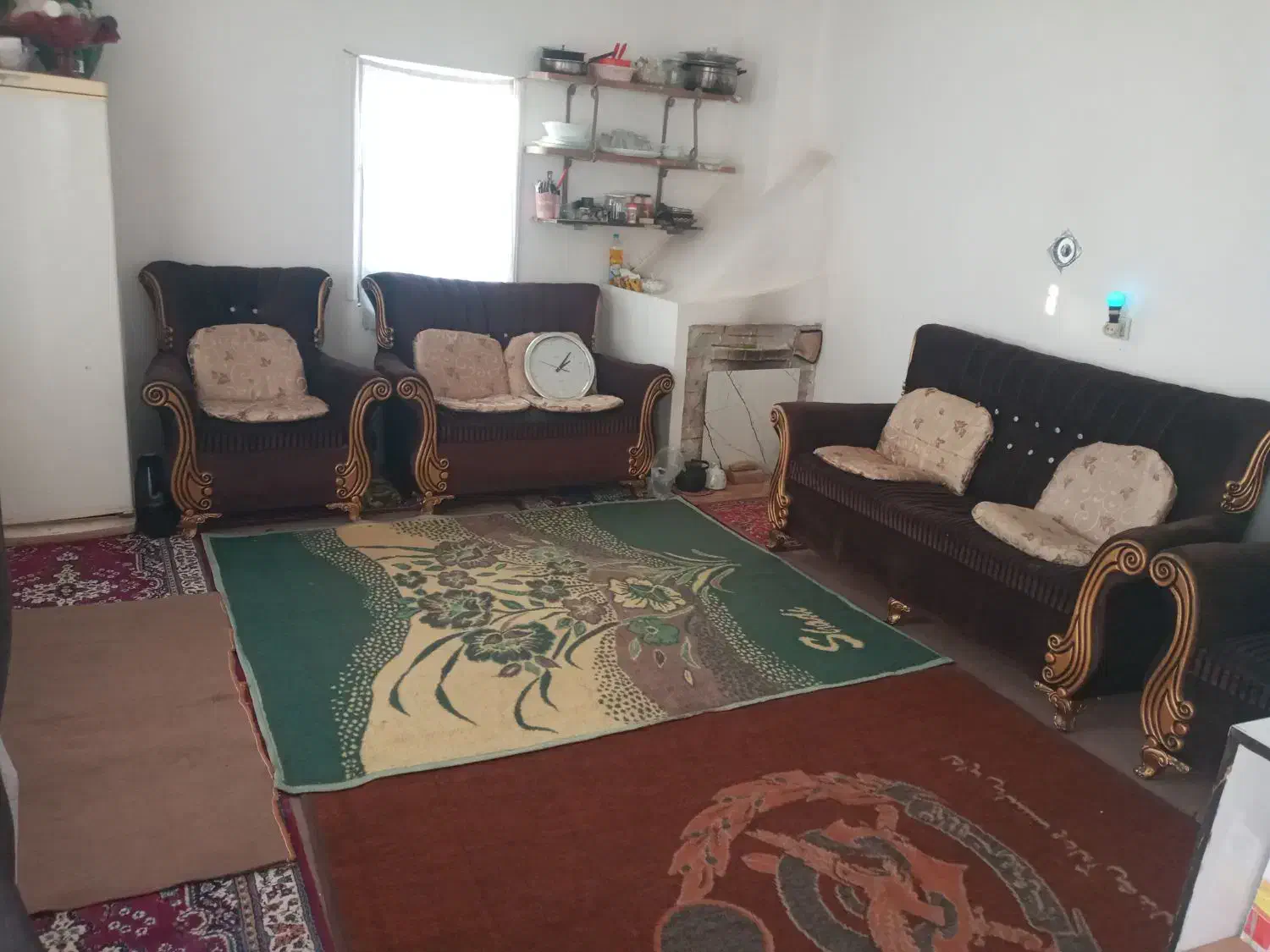 مبل راحتی هفت نفره کار کرده|مبلمان خانگی و میز عسلی|بناب, |دیوار