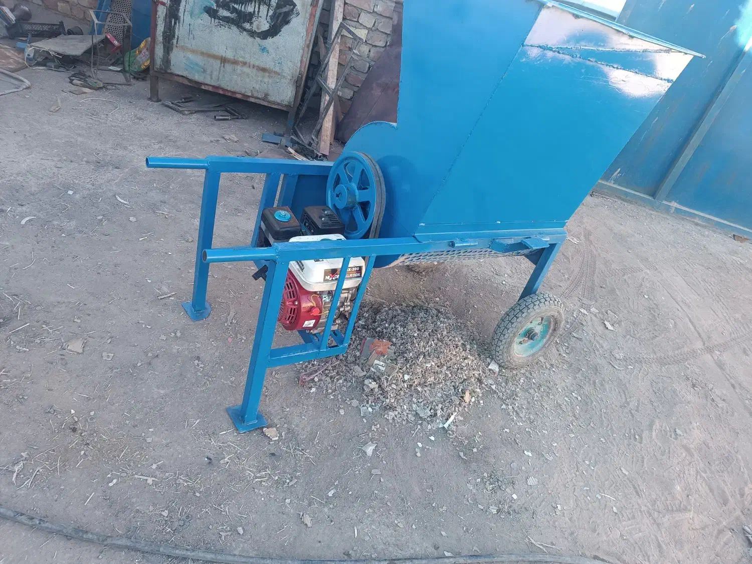 خرمن کوب یا علف خردکن برقی و موتور بنزینی|ماشین‌آلات صنعتی|رفسنجان, |دیوار