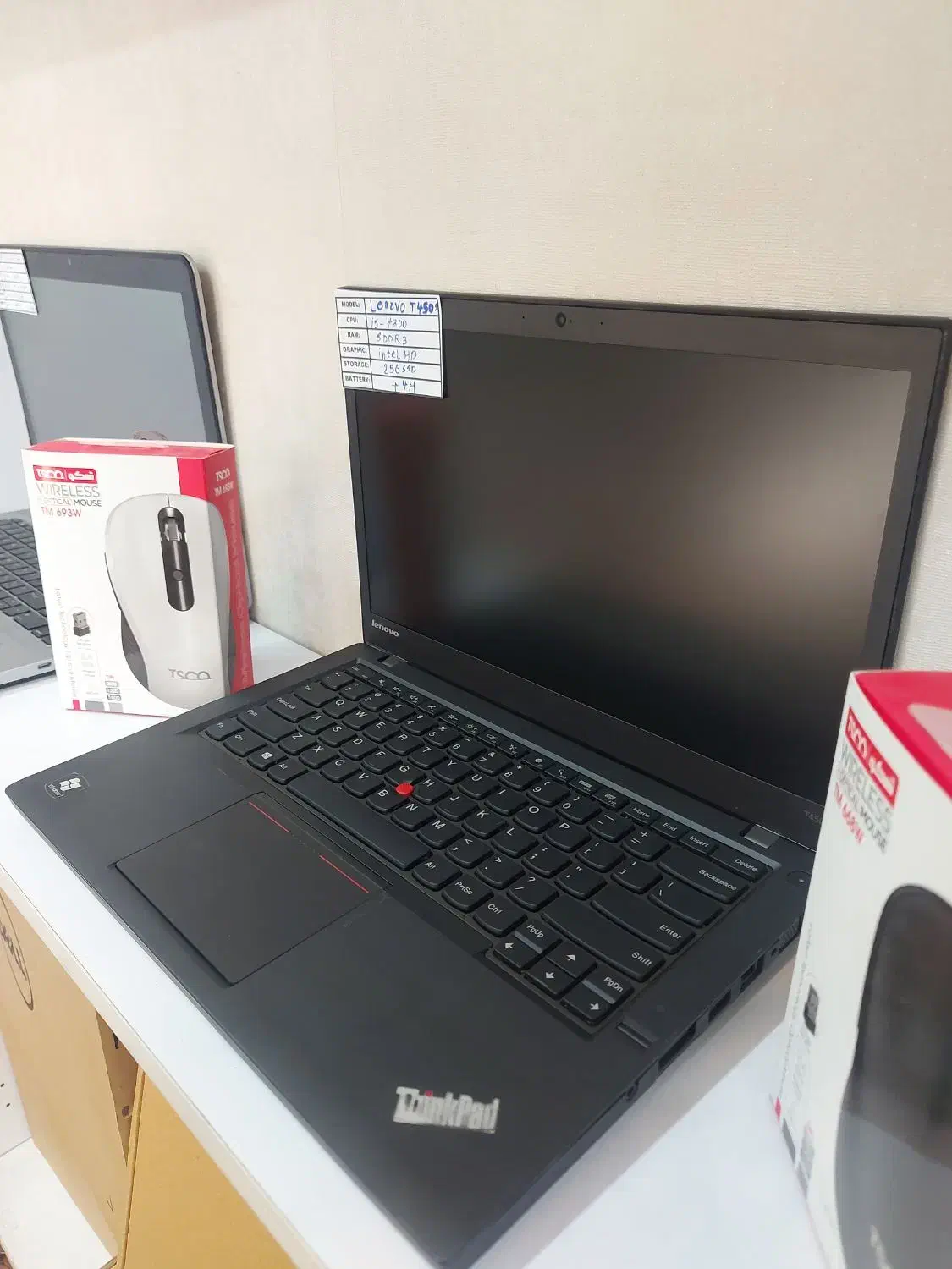 لپتاپi5رم8هاردssd  کاملانوباکارتن‌باضمانت|رایانه همراه|تهران, پونک|دیوار