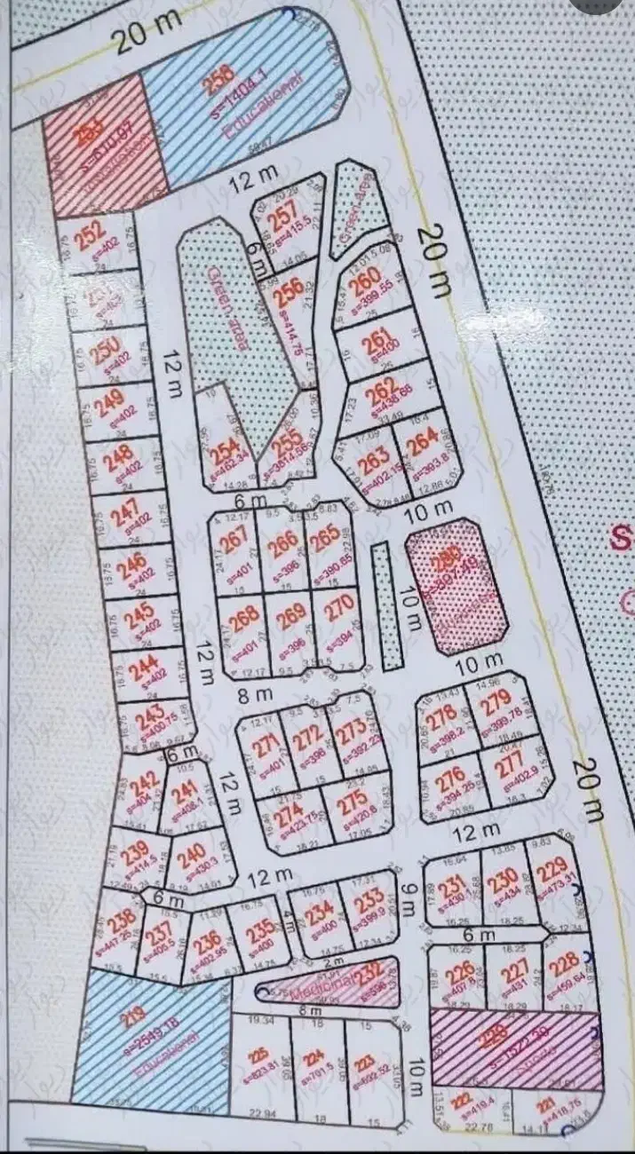 زمین دونبش شهرک معراج کیوانیه ، کاسبی|فروش زمین و ملک کلنگی|کرج, شهرک کیوانیه(معراج)|دیوار