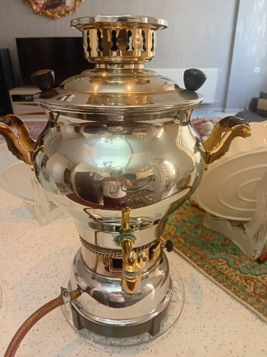 سماور گازی ماهان|سماور، چایساز، قهوهساز|مشهد, جاهد شهر|دیوار