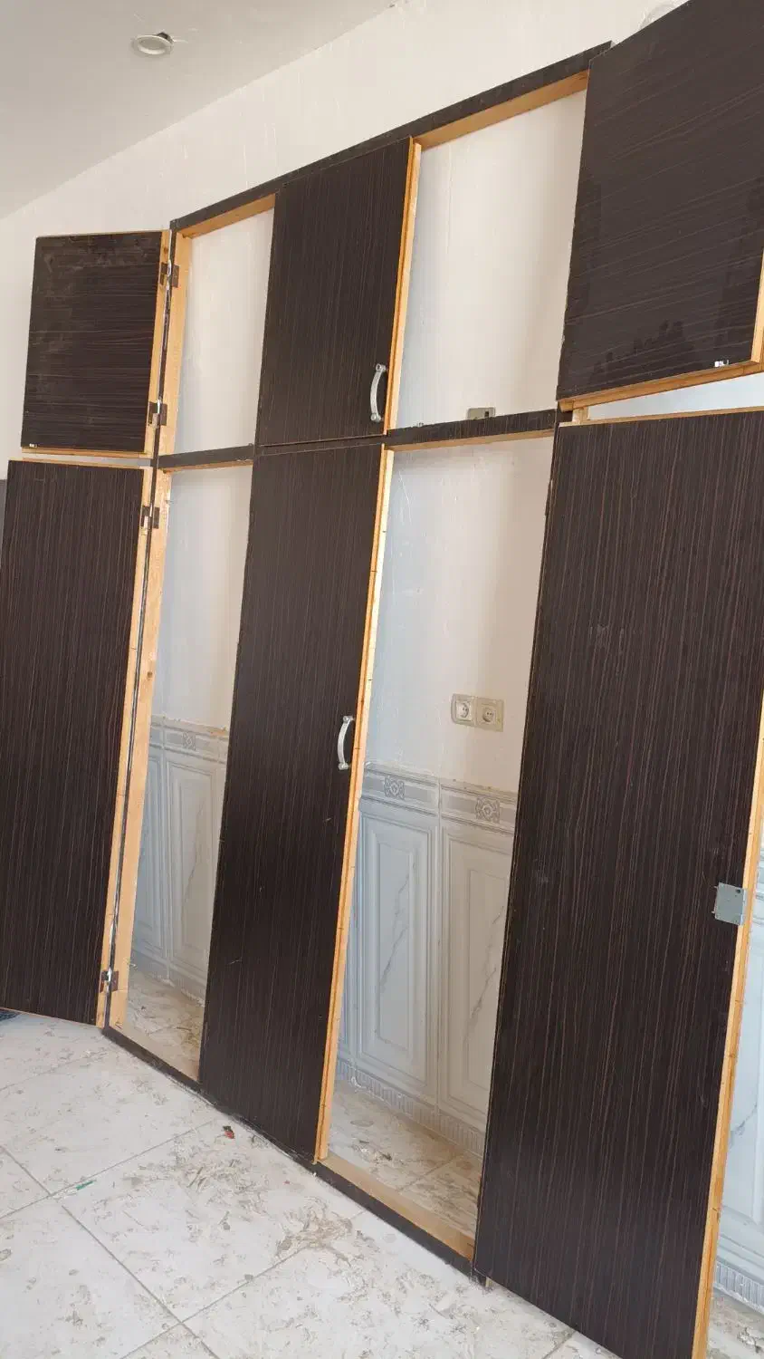 کمد دیواری|جاکفشی، کمد، دراور|اهواز, شهرک رزمندگان|دیوار