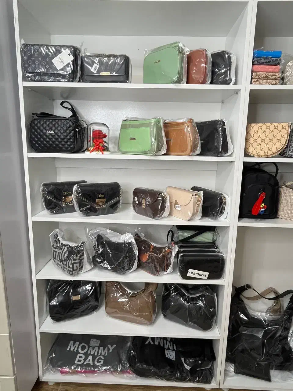 قفسه کیف|کتابخانه، شلف، قفسه‌های دیواری|اسلام‌شهر, شهرک انبیا|دیوار