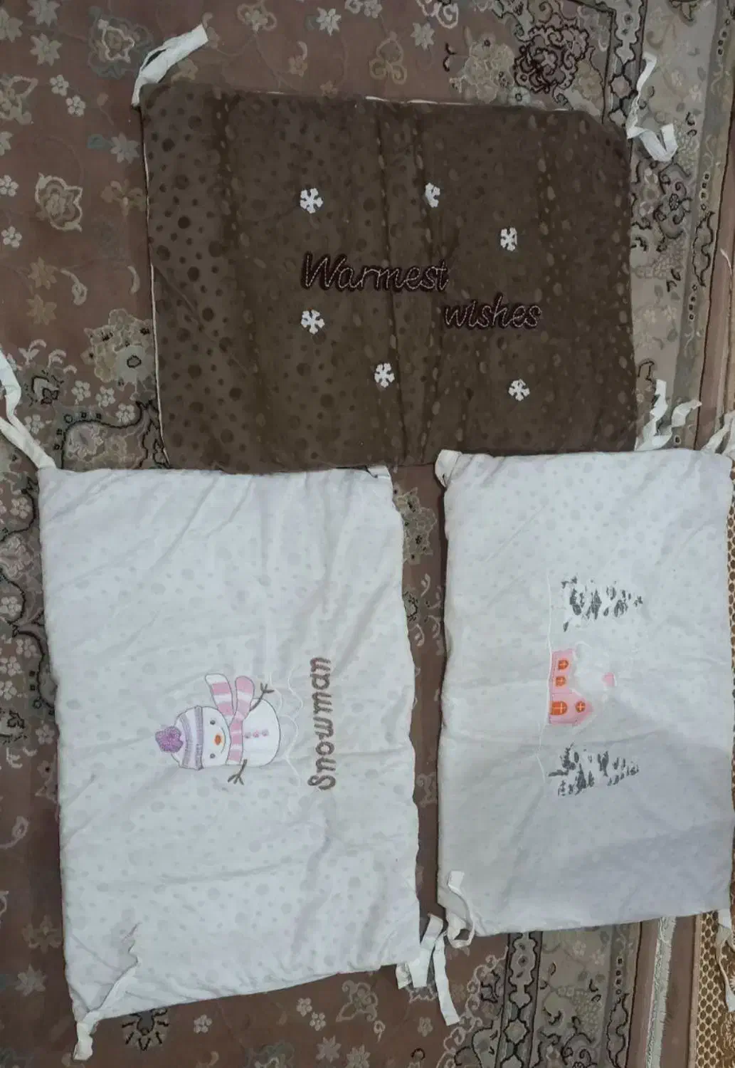 روتختی ۷ تیکه نوزادی کمترین قیمت|تخت و صندلی بچه|تهران, تسلیحات|دیوار