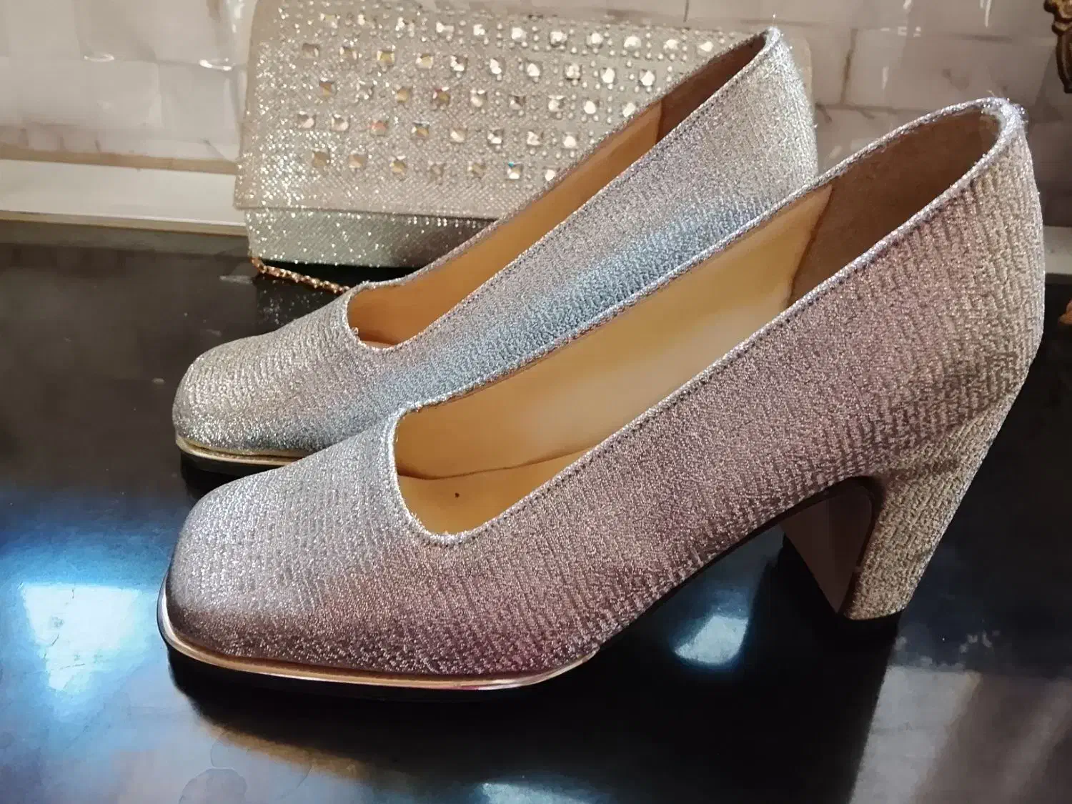 کیف و کفش ست مجلسی ۳۷|کیف، کفش، کمربند|تهران, شهرک رضویه|دیوار