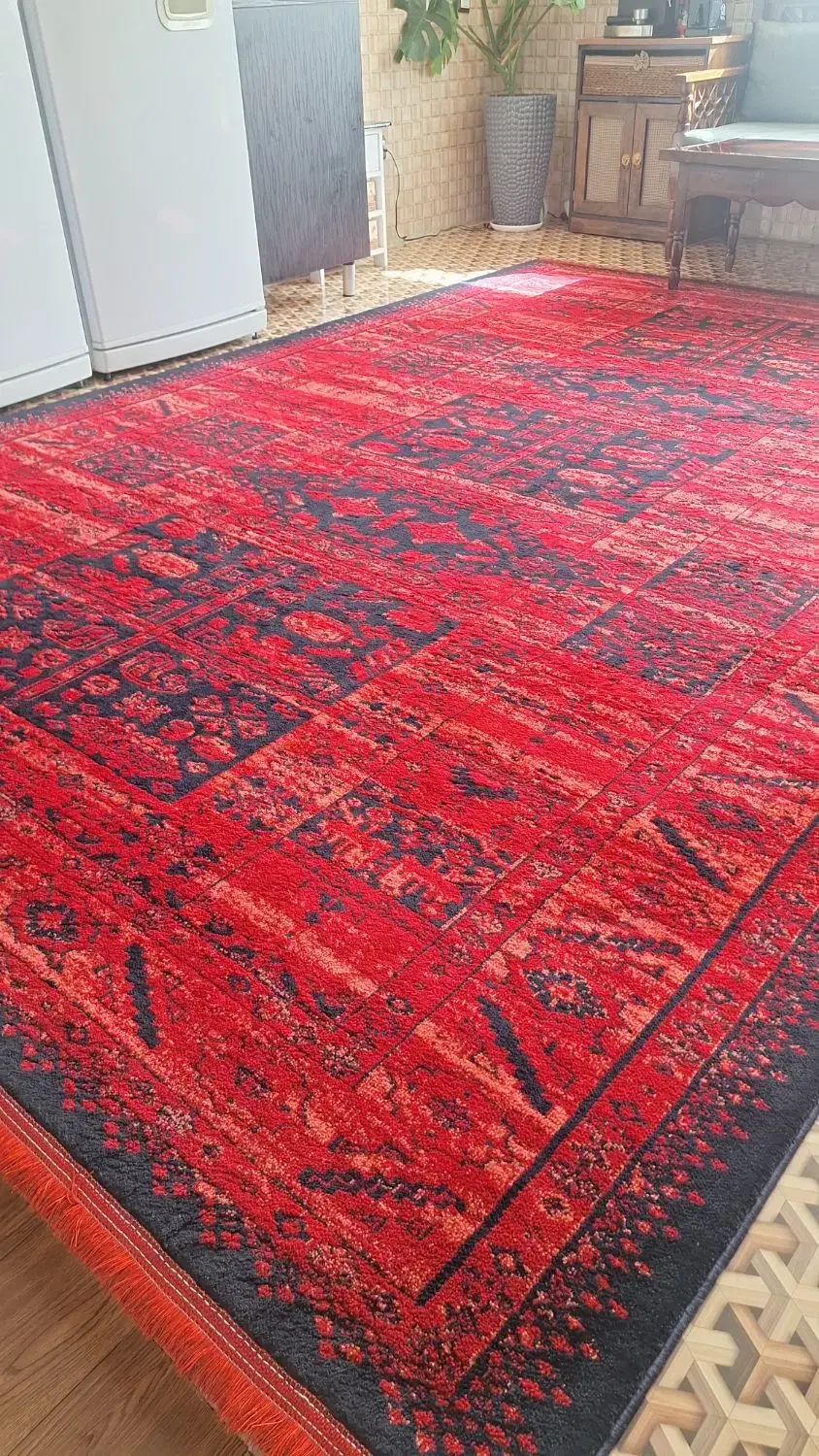 گلیم فرش ۹ متری لاکی|گلیم، جاجیم، گبه|دورود, |دیوار