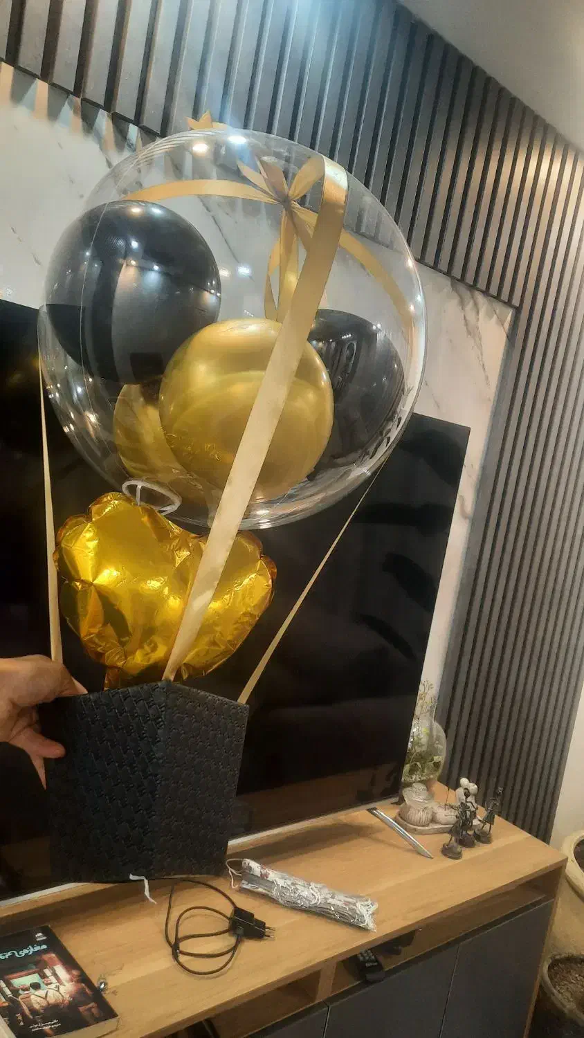 بادکنک هدیه بالنی باکس تولد|صنایع دستی و سایر لوازم تزئینی|تهران, نیروی دریایی|دیوار