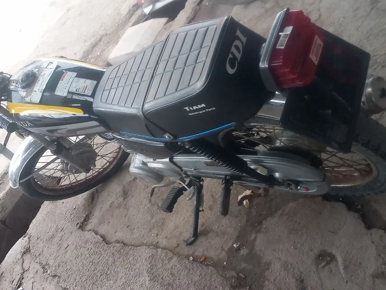 موتور ۱۲۵ مزایده|موتورسیکلت|کوهدشت, |دیوار