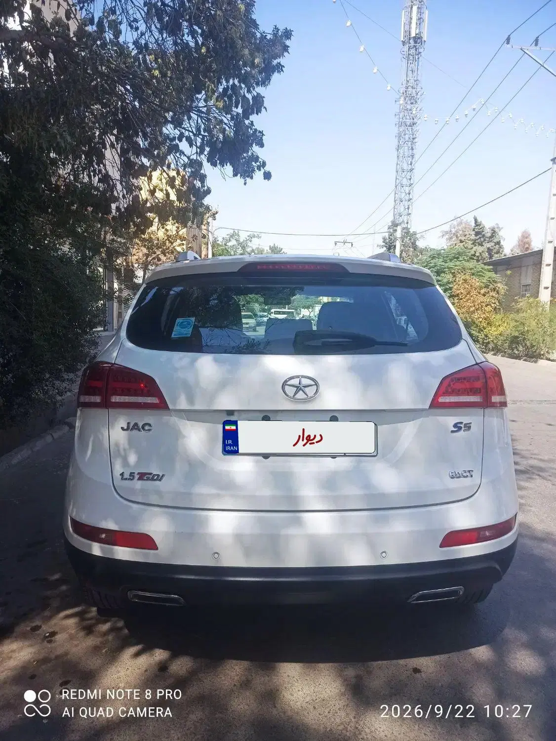 جک s5|خودرو سواری و وانت|مشهد, ثامن|دیوار