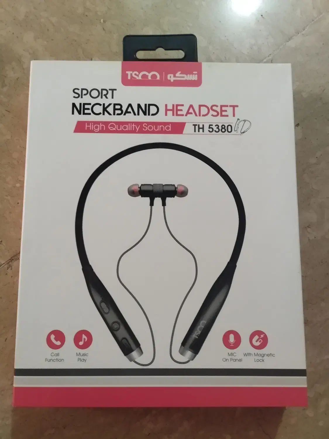 هدفون بلوتوثی نیم دار تسکو|لوازم جانبی موبایل و تبلت|تهران, علم و صنعت|دیوار