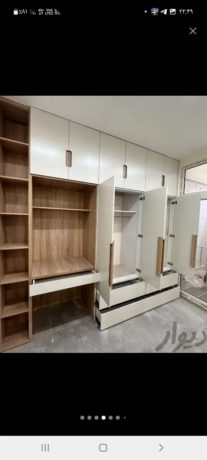 کابینت و کمد دیواری|جاکفشی، کمد، دراور|ارومیه, |دیوار