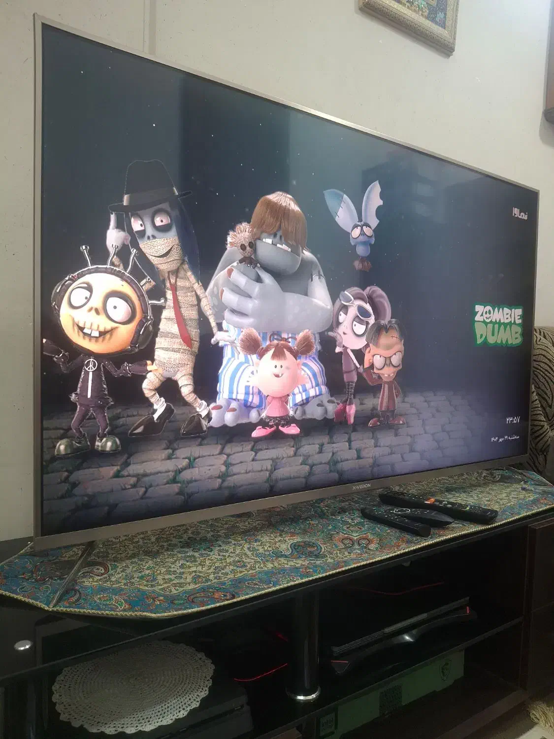 ال ای دی ایکس ویژن 55اینچ|تلویزیون و پروژکتور|شیراز, اصلاحنژاد|دیوار