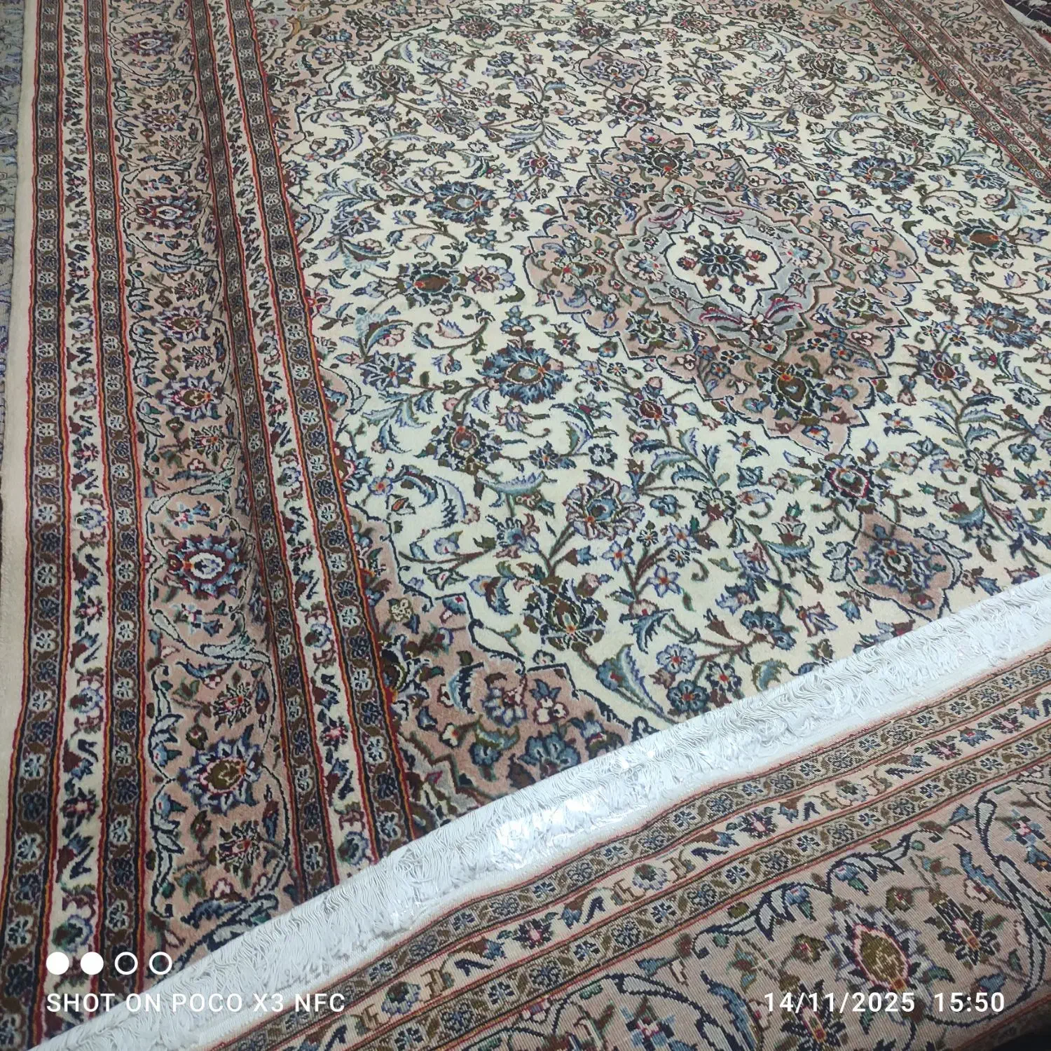 فرش دستبافت ۹متری درحدنو|فرش|کرمانشاه, |دیوار