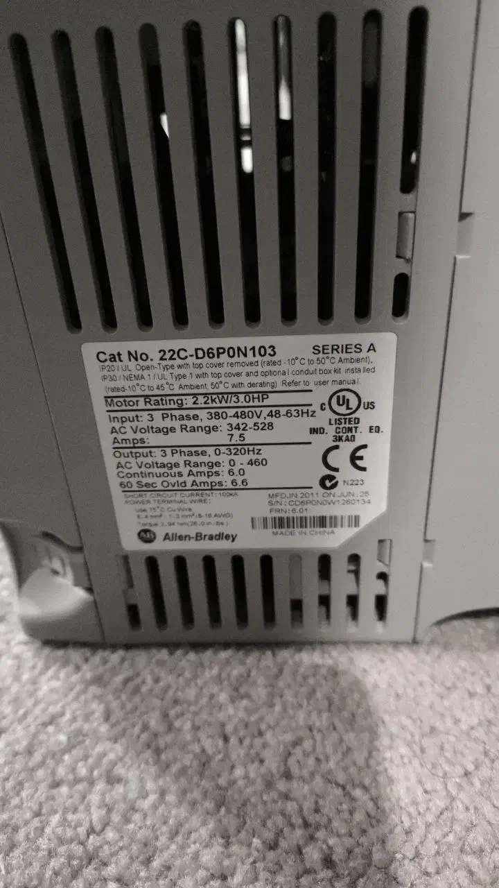 اینورتر پاور فلاکس22C-D6P0N103 و اینورتر ig5a|ابزارآلات|اهواز, زیتون کارمندی|دیوار
