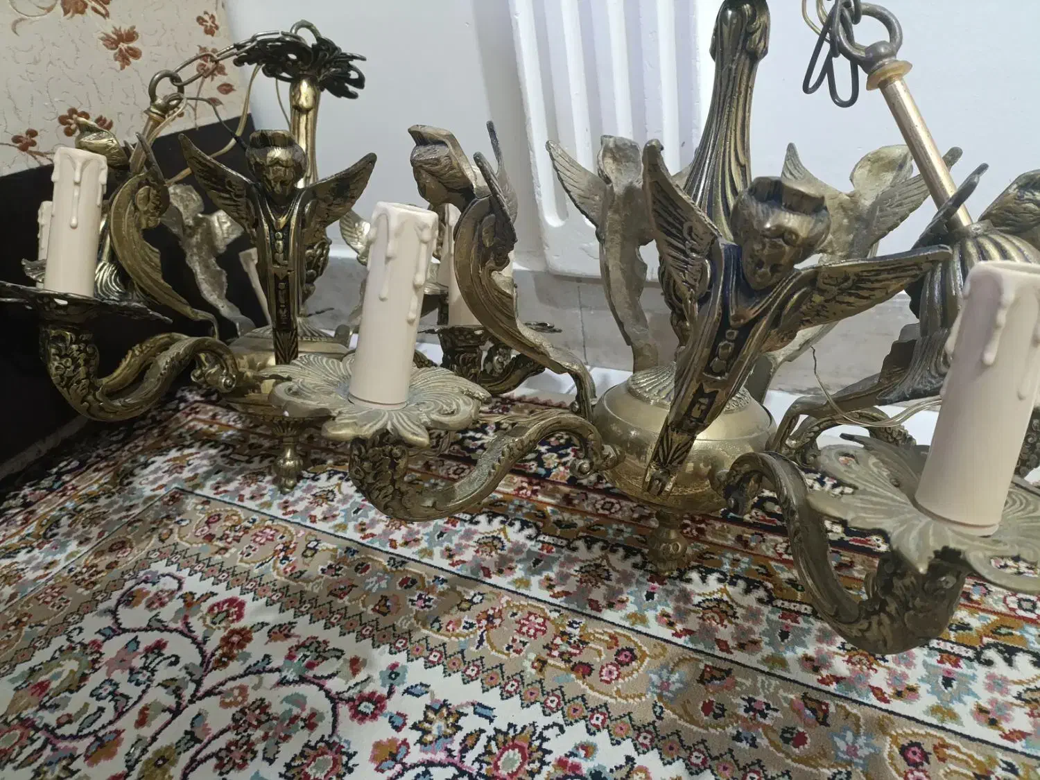 لوستر|لوستر و چراغ آویز|ملایر, |دیوار