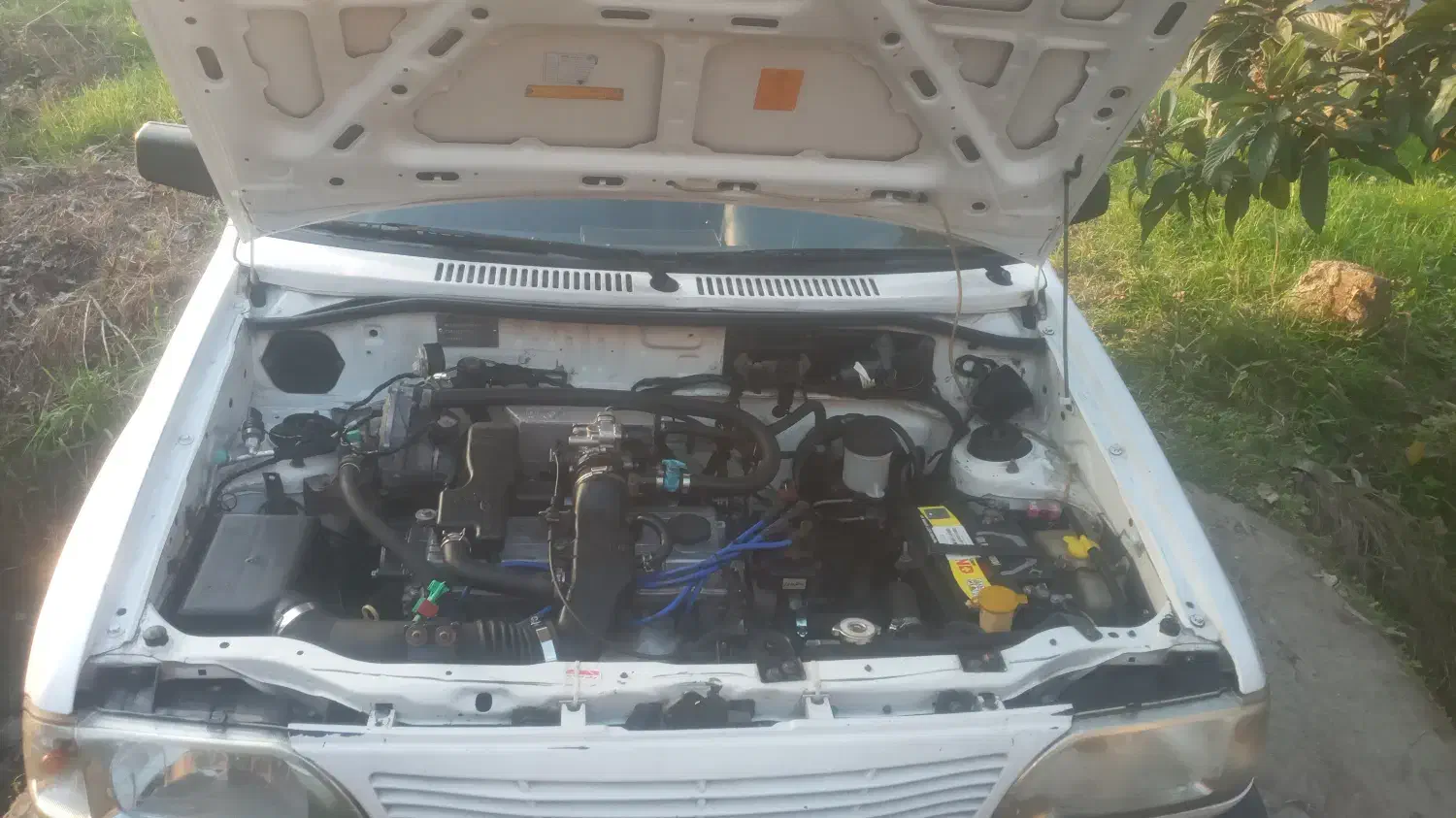 فروش پراید مدل ۸۶دوگانه کارخانه رنگ سفید|خودرو سواری و وانت|رودسر, |دیوار