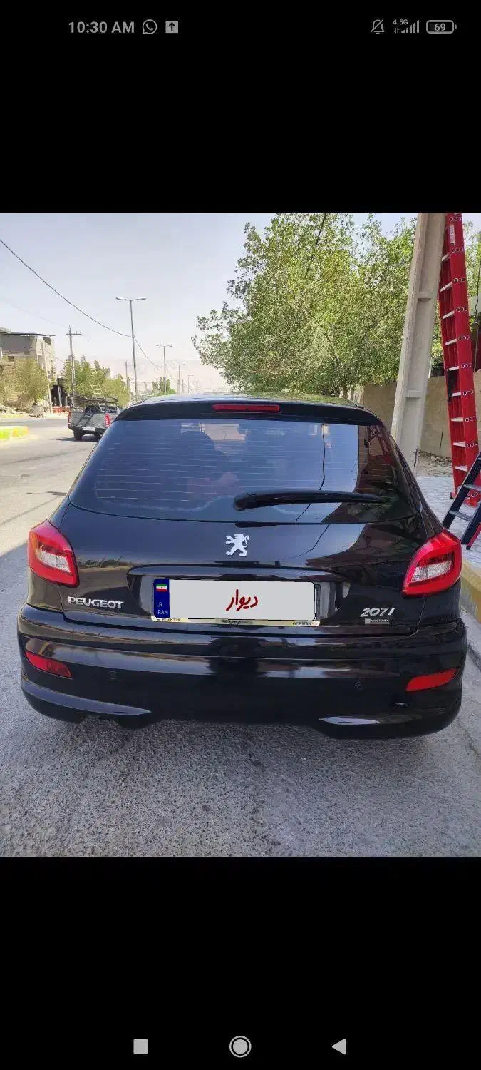 پژو 207i اتوماتیک TU5، مدل ۱۳۹۷|خودرو سواری و وانت|شیراز, شهرک گلستان شمالی|دیوار