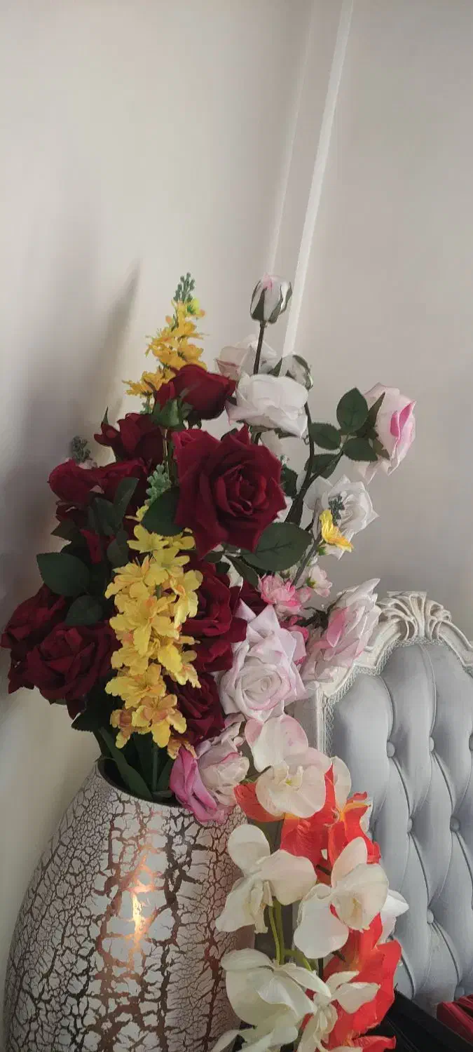 گلدان و گل مصنوعی|گل مصنوعی|تهران, والفجر (افسریه)|دیوار