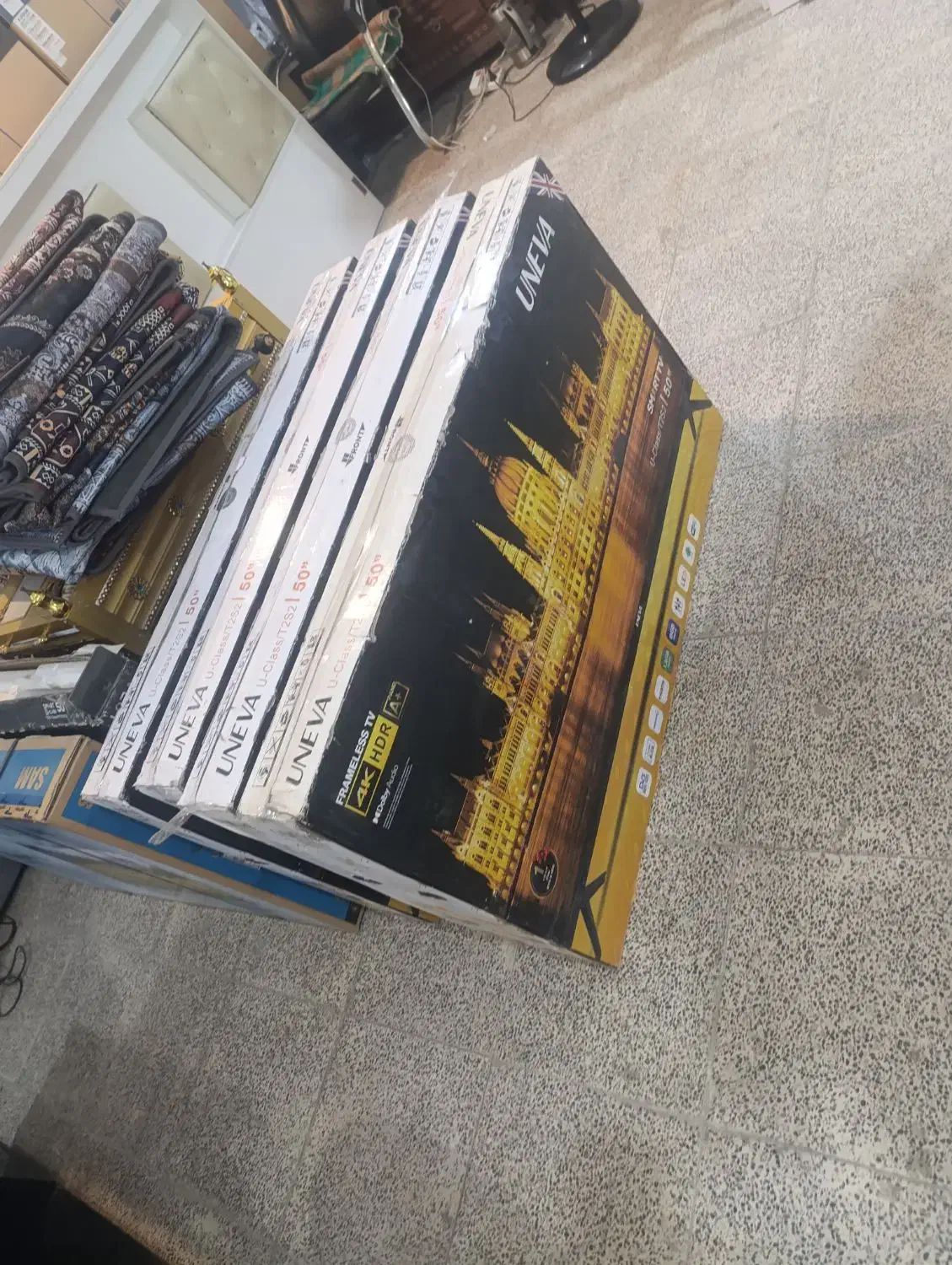 تعدادی تلویزیون فورکه واندرویدیونیوا 50اینچ اکبند|تلویزیون و پروژکتور|کارون, |دیوار