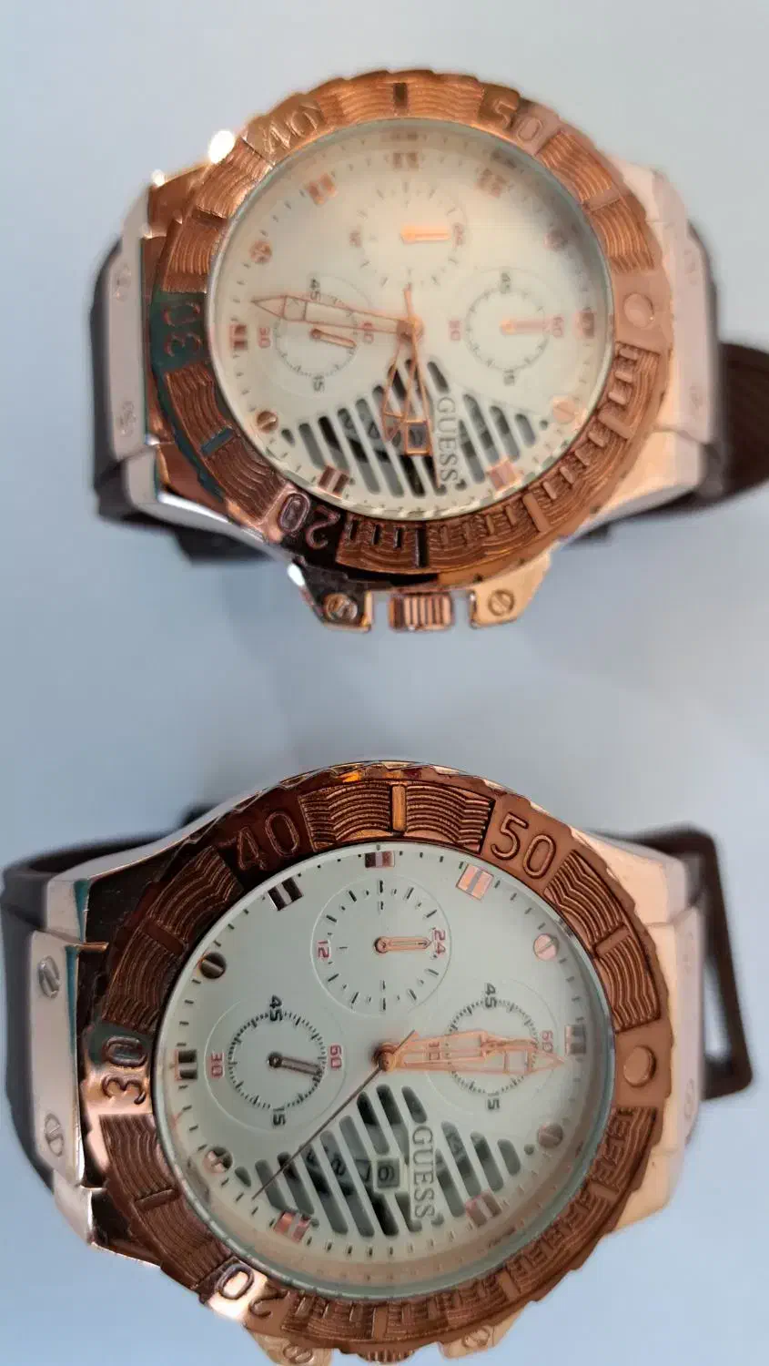 ساعت ست گس guess زنانه و مردانه زیبا شیک|ساعت|فولادشهر, C8|دیوار